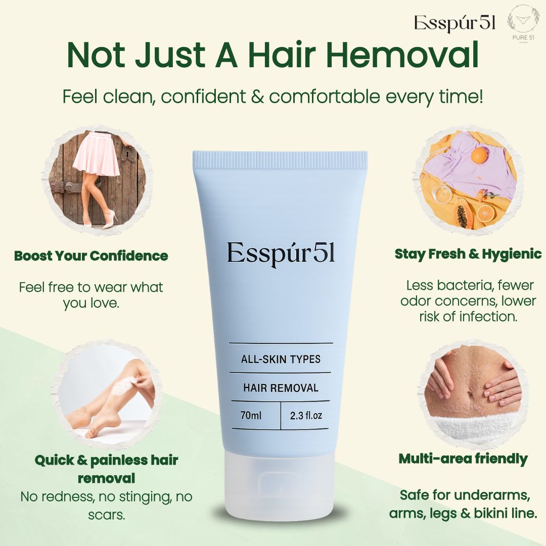 SET C - Hair Removal Cream x3 + Free Aloe Vera x2