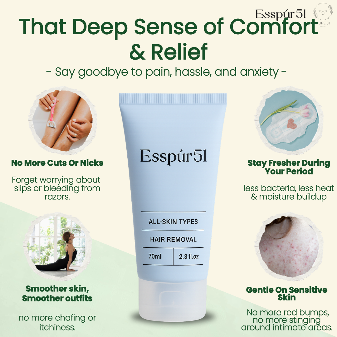 SET C - Hair Removal Cream x3 + Free Aloe Vera x2